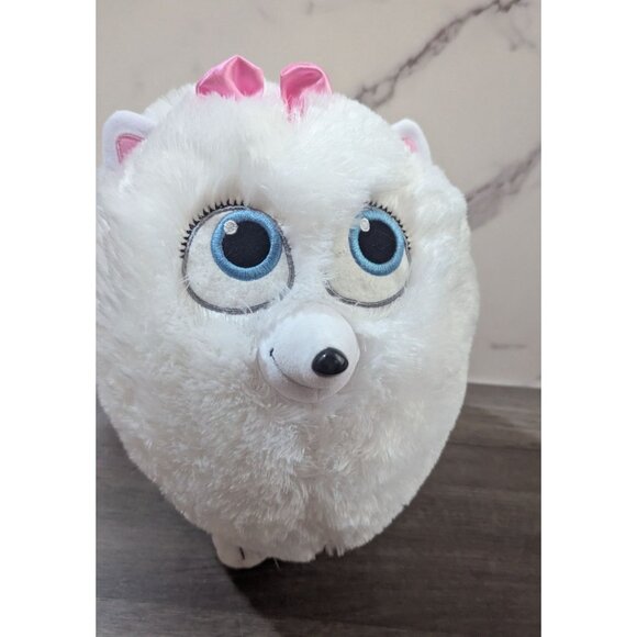 Build-A-Bear Secret Life Of Pets Gidget Plush Toy 10" White Pink Accents Soft - Picture 6 of 9